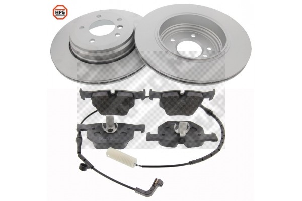 Bremsensatz Hinten FüR BMW 5 E60 E61 6 E63 E64 2003-2010-image