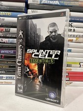 Tom Clancy’s Splinter Cell Essentials Sony PSP CIB Complete Manual Tested Clean