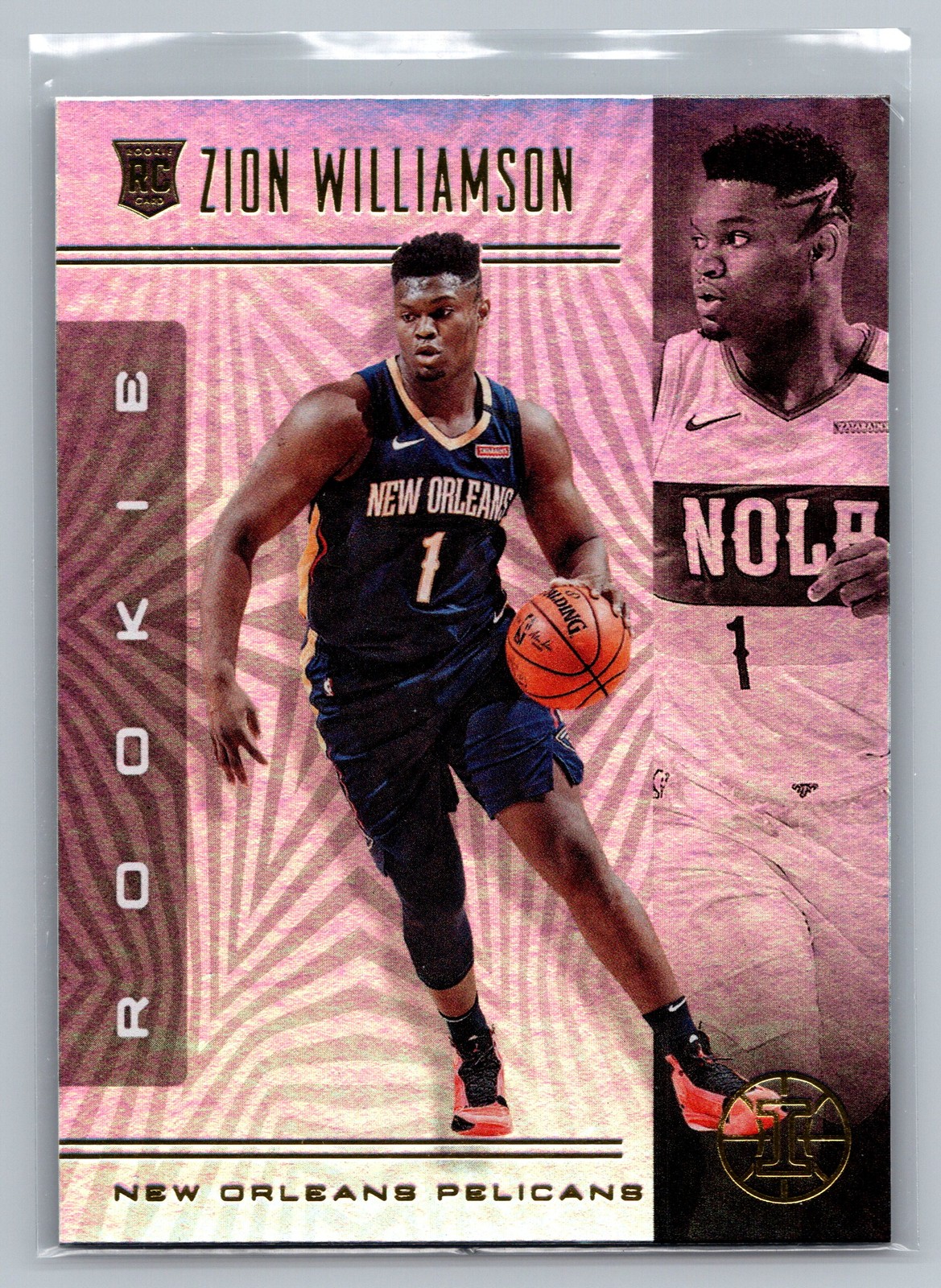 2019-20 Panini Illusions #151 Zion Williamson Rookie