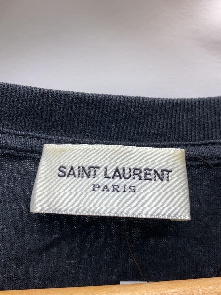 SAINT LAURENT T SHIRT PALM TREE S COTONE Nera Usata