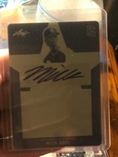 Mick Abel 2021 Leaf Metal Perfect Game Yellow Printing Plate #1/1 Twins