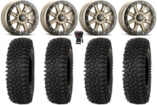 ITP Inertia Bdlk 15" Wheels Br +40mm 33" Roctane ST Tires Renegade Outlander