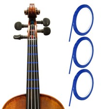 216 ft 3 Rolls Violin Finger Tape, 3mm Violin Finger Guide Stickers, Blue