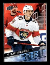 2020-21 Upper Deck #716 Aleksi Heponiemi