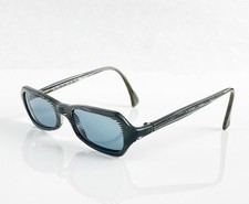   RARE  VTG 90s Alain Mikli 2139 Striped Cat Eye Sunglasses     Handmade in France
