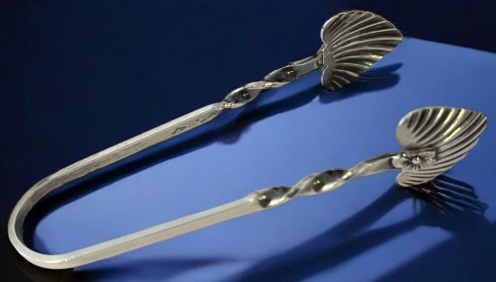 antique silver tongs products for sale | eBay