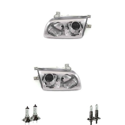 Halogen Scheinwerfer Frontscheinwerfer Set H1 für Hyundai Trajet inkl. Lampen