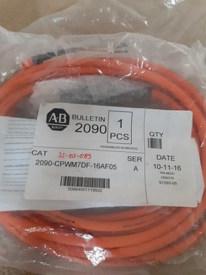 Allen Bradley 2090-CPWM7DF-16AF05 SER A Motorstromkabel