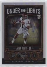 2020 Panini Legacy Under the Lights Silver Jalen Hurts #UL-JH1 4z8