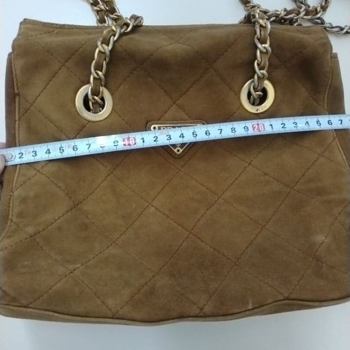 PRADA Brown Quilted Shoulder Bag Luxury fashion / contemporary luxury Italian thumbnail 14