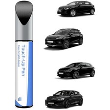 Lackstift Reparaturfarbe Metallisch Schwarz f&uuml;r Seat Kratzer Ausbesserung