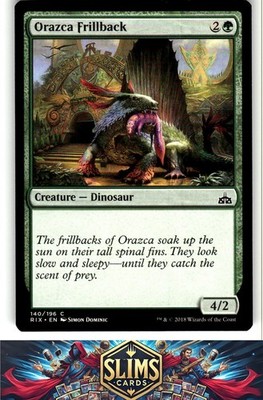 Magic the Gathering MTG Rivals of Ixalan Orazca Frillback #140 Buy 2 Get 1