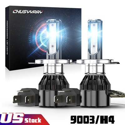 Fit Honda Ridgeline 2006-2014 6000K H4 9003 LED Headlights Bulbs Kit Hi/Low Beam