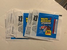 1980 Topps Wacky Package 3rd Series LOT OF 50 WRAPPERS