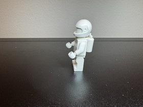 LEGO Space Police Minifigure White CLASSIC SPACE STATUE 5974 Galactic Enforcer