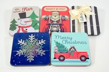 5 pack Give-A-Gift by Seastone HOLIDAY Gift Card Holder Metal Protection Gift