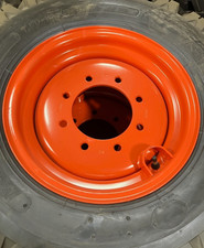 16 Inch Orange Rim Snow Bobcat Package 6x16 8on8 Wheel Only