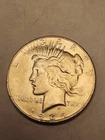 1934 Peace Dollar $1 Silver Coin Circulated Business Strike Uncertified
