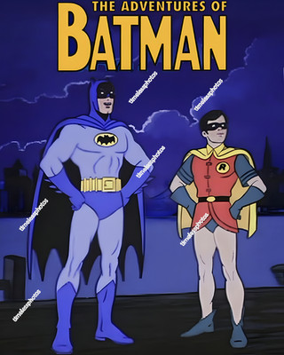 THE ADVENTURES OF BATMAN 1968-1969  8''x10'' Photograph
