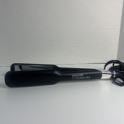 BaBylissPRO Titanium Flat Iron BT131T 1.5  Professional Hair Straightener Tested