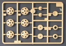 Hobby Boss 1/35th Scale Soviet BA-3 Armored Car - Part Tree B from Kit No. 83838