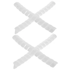 4Pcs Plastic Spiral Tree Guard Trunk Protector Wrap Bark Tube Wraps