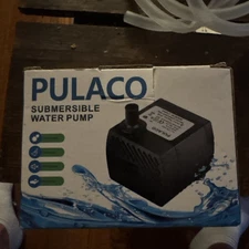 PULACO 95GPH 5W Mini Submersible Water Pump for Aquarium Fish Tank, Pond, Founta