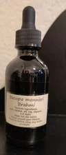 Brahmi Tincture/Extract Bacopa monnieri 2 Oz Bottle
