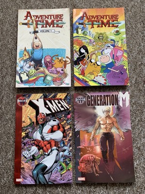 Adventure Time und Marvel Comics x 4 x Men Generation Grafik 