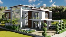 45x63 Modern Home Plan 13.8x19 Meter 3 Bedrooms Full Plans (A4 Hard Copy)