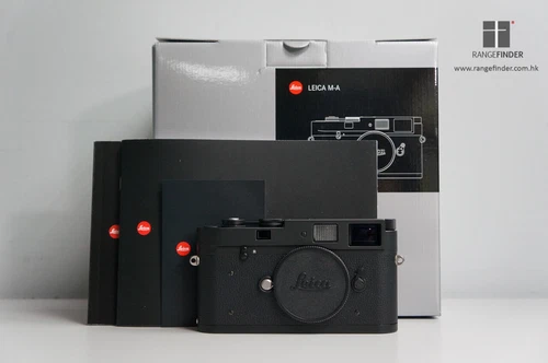 Brand New Leica M-A Typ 127 - Black Rangefinder Camera (10370)