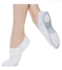 Liberts Dancewear White Split Sole Gymnastics Acrobatic Shoe 3AD Style 113