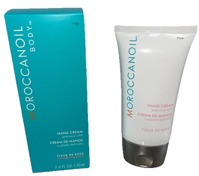Moroccan Oil Body - Hand Cream. Fragrance: Fleur De Rose - 2.5oz NEW IN BOX