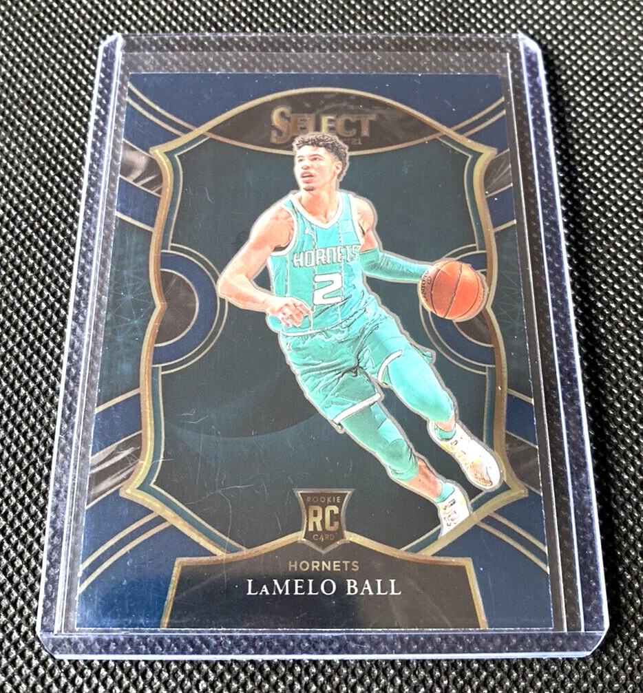 LaMelo Ball Rookie RC 2020-2021 Panini Select Blue Concourse Prizm #63 - NM/Mint