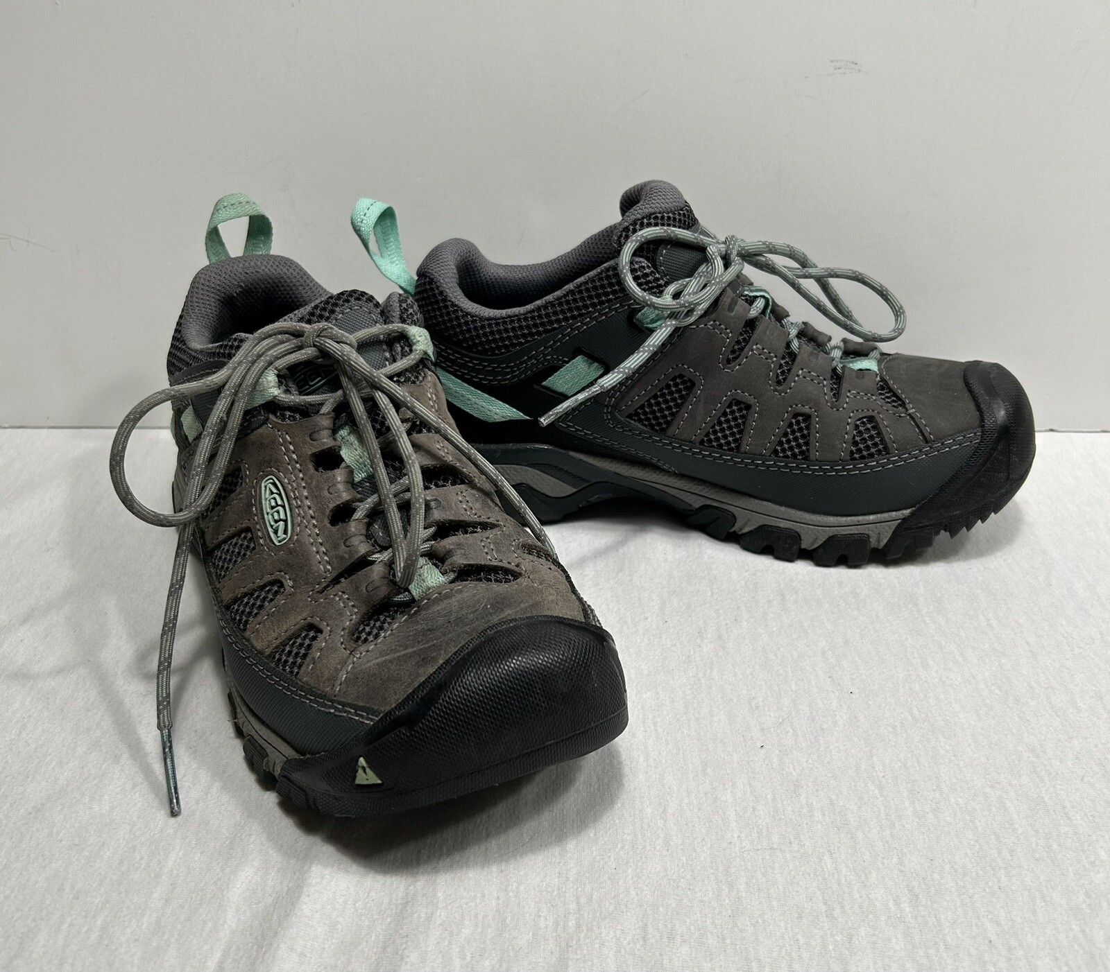 KEEN Targhee Vent scarpa sportiva 1023033 acciaio grigio oceano sneaker cravatta donna 6