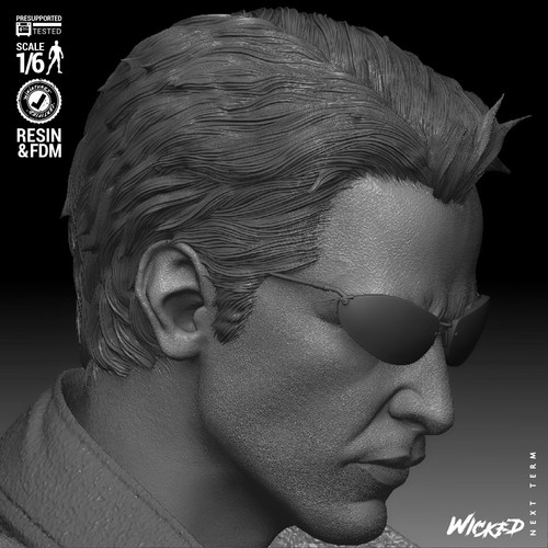3D Printed Fan Art Neo Sculpture by Wicked - Picture 18 of 21