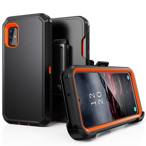 For Samsung Galaxy A51 A71 A21S Armor Case Cover+Belt Clip Fit Otterbox Defender - Photo 16 sur 23