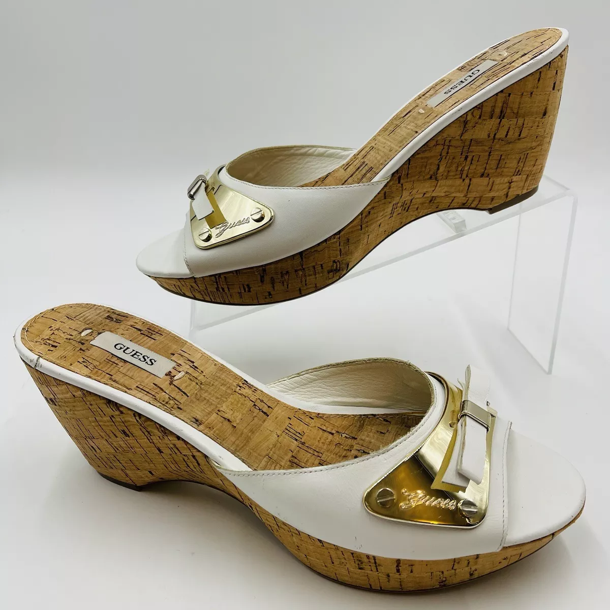 Guess platform wedges 2025