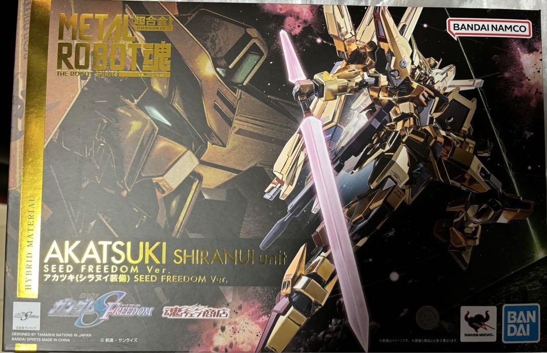 METAL ROBOT SPIRITS SIDE MS AKATSUKI SHIRANUI unit SEED METAL ROBOT SPIRITS SIDE MS AKATSUKI SHIRANUI unit SEED