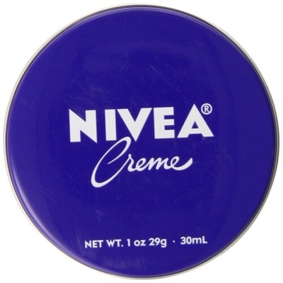2 Pack Nivea Crème Travel Size Tin Moisturizer for face, hands and body 1 oz