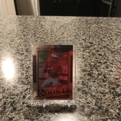 Justin Fields 2021 Panini Legacy #142 Chrome Rookie RC