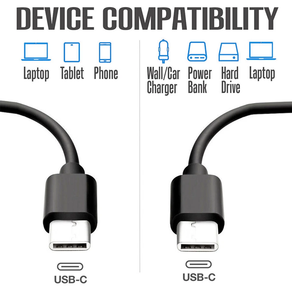 Cable de datos de carga rápida USB-C azul trenzado de 6 pies Verizon para iPhone 15/Pro/Max/Plus Foto 2 de 4