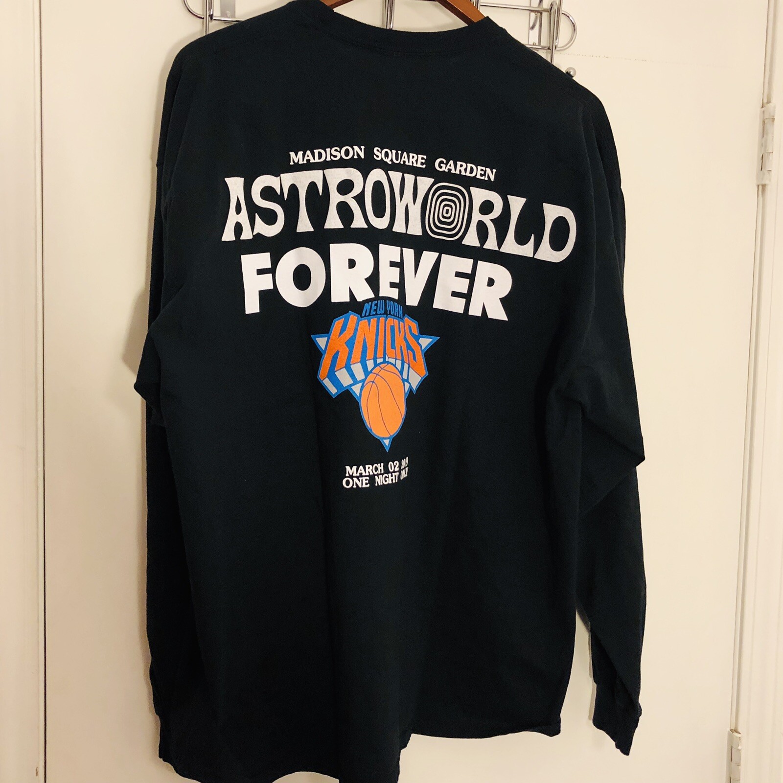 astroworld madison square garden shirt