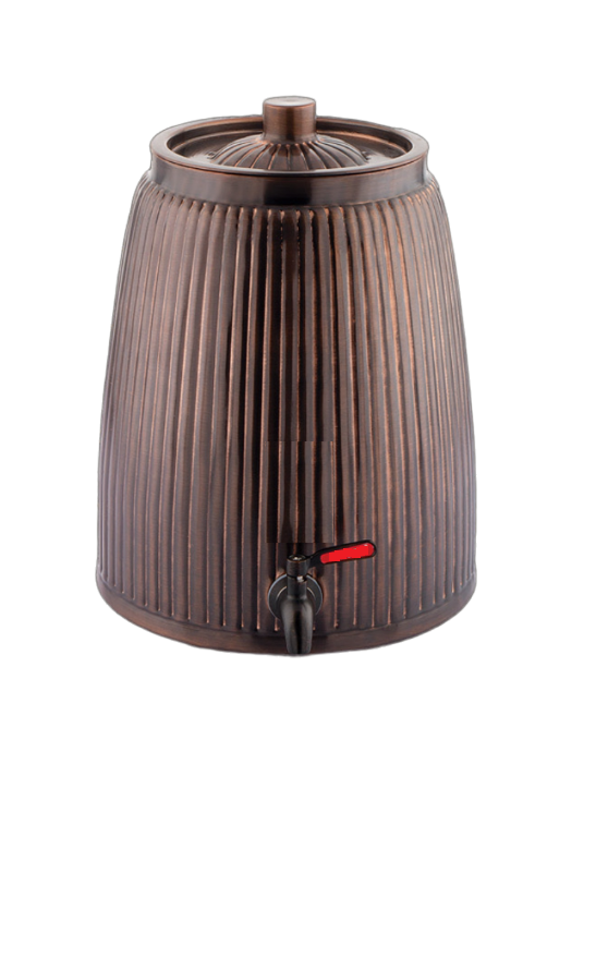 Copper Water Storage Pot Matka Tank Dispenser Container