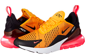nike air max 270 negro con naranja