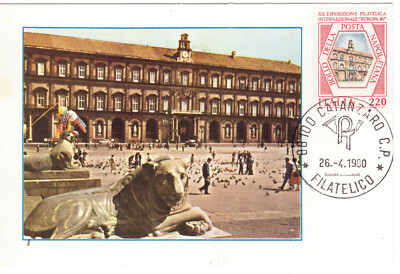 1980 CS Annullierung 26.4 '' Maximum - 20. Philatelistische Ausstellung Neapel EUROPA 80 ''