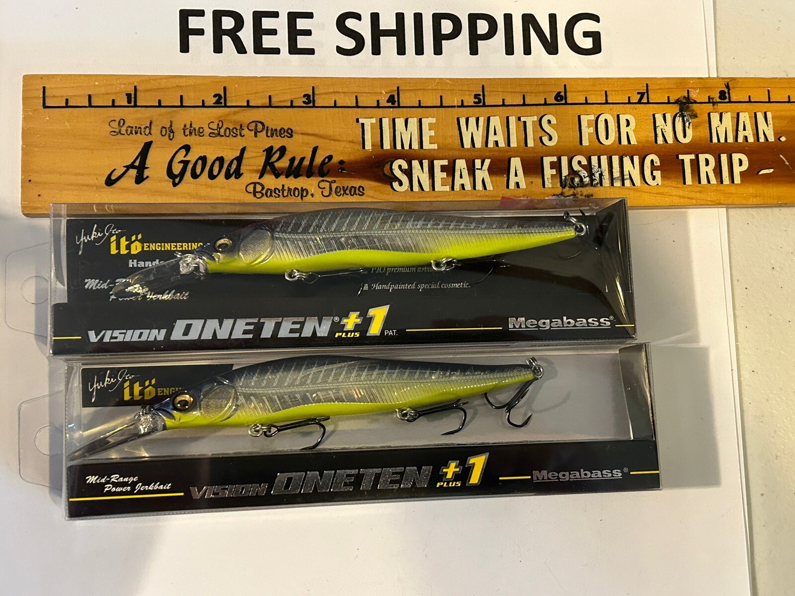 LOT OF megabass yuki ito vision 110 oneten +1 suspending