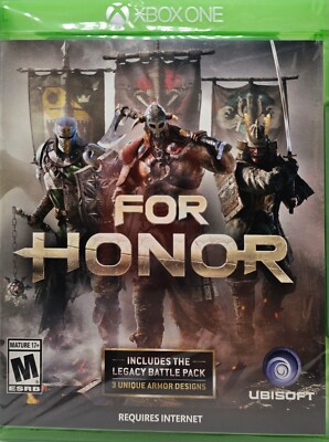 For Honor (Microsoft Xbox One, 2017) New/Sealed
