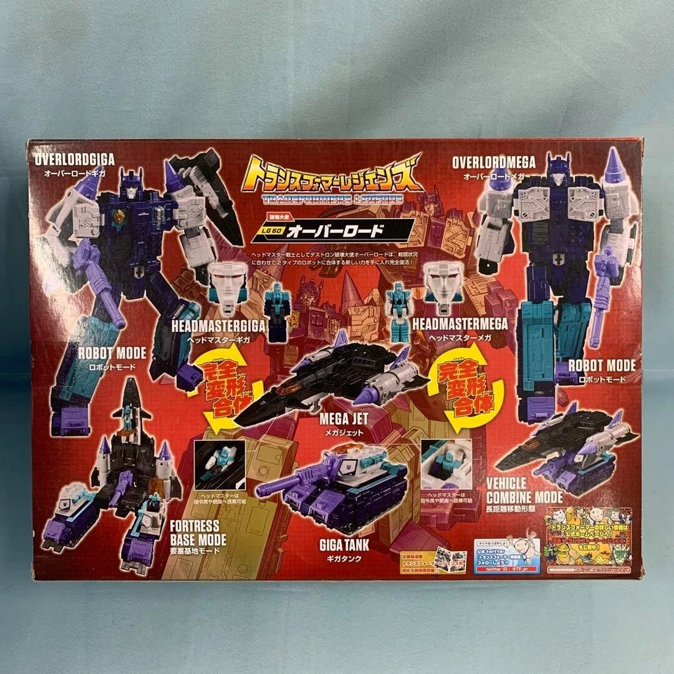 Transformers LEGENDS Toy Figure LG 60 OVERLORD TAKARA TOMY Japan - Image 2 of 4