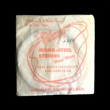 Vintage Gibson Mona Steel Banjo strings-B or Second NOS